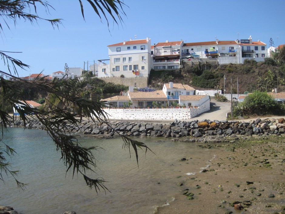 Looking back at the house on the hill