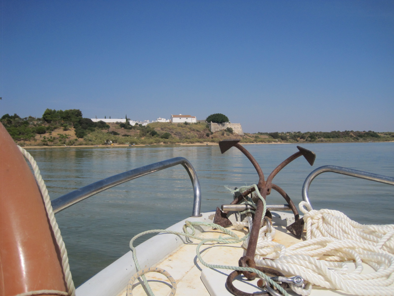 We leave behind Cacela Velha