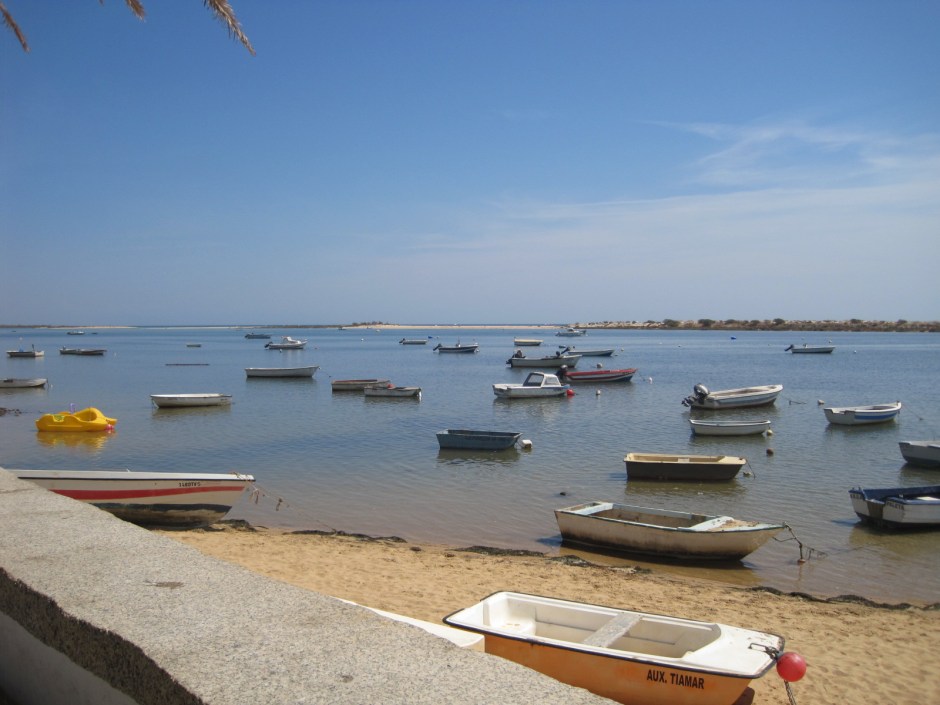 Sitting at a Fabrica beach bar