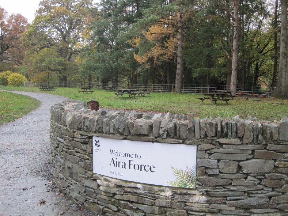 The National Trust car park 