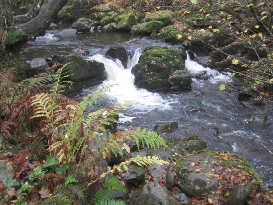 And always the water