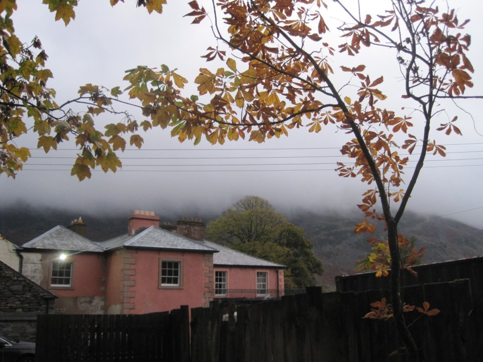 You may have observed that it was rather misty!